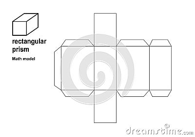 3d model maths shapes Patterns print perfectly on A4 and standard letter size paper.Â  To enlarge or minimize use a photocopier.Â  Vector Illustration